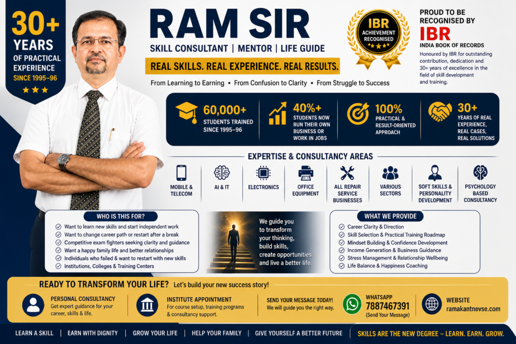 RAM SIR SKILL CONSULTANT